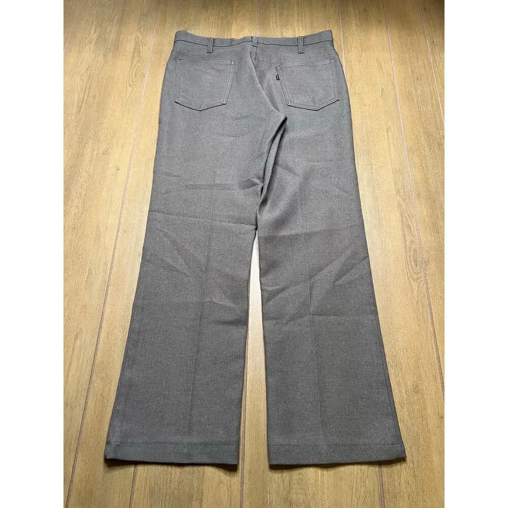 Vintage Levi’s Pants Mens 33x29 Brown Bootcut Talon‎ Zip 70s 80s USA